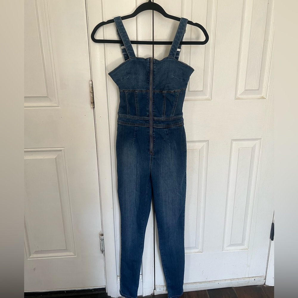GUESS Denim Jumpsuit